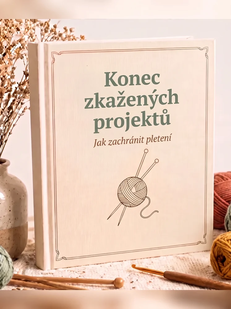 Dárek 1: konec zkažených projektů: nabírání očka na jehlici